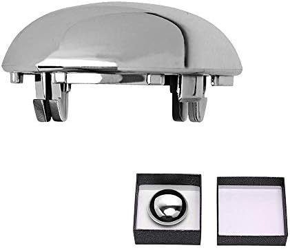BASIKER Shifter Knob Chrome Cap Fit for Ford F-150 2004 -2006 with Upgrade Stronger Clips - Install in Seconds Triple Chrome Plated No Defective Products 100% OE# 4L3Z-7213BA