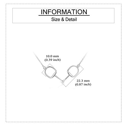 VENACOLY Regali per cavalli da donna Collana con
