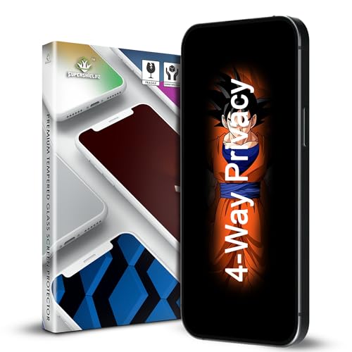 Image of Supershieldz NeoGuard True 360 Privacy Tempered Glass Screen Protector Guard for iPhone 15 Pro, 9H Hardness, Anti-Static, Case-Friendly, Easy Installation Kit - 1 Pack