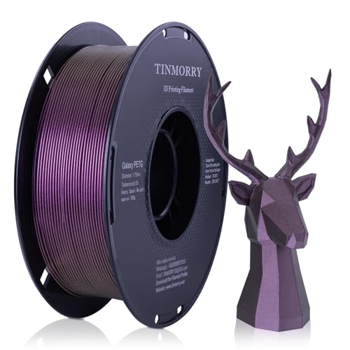 Filament TINMORRY PETG Fioletowy Brokatowy/Mieniący (PURPLE GLITTER)