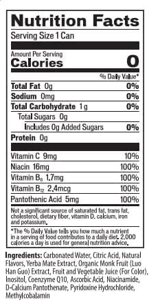 Angry Angel Blackberry Lemon & Popsicle Blast Natural Energy Drink - (24 Count) Mixed Pack - Zero Sugar - Coq10 - Important B Vitamins - 12 Oz Cans #TOP3