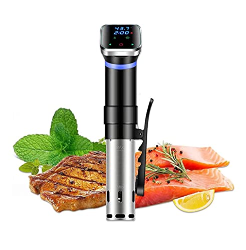 SMSOM Sous -Vide Cooker, Sous Vide Culinary Precision Cooker | Circulador de inmersión 1100W con Temporizador | Máquina Ultra Tranquila sosa