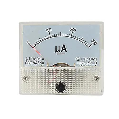 Ampèremètre 85C1-A DC 0-300uA pour stabiliser les mesures fluctuantes des micro-courants