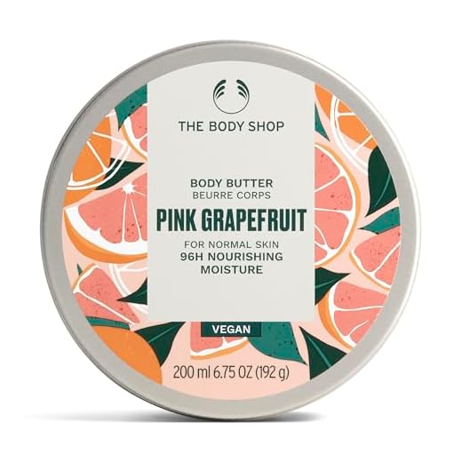 The Body Shop Pink Grapefruit Body Butter unisex, Pink Grapefruit Körperbutter 200 ml, 1er Pack (1 x 200 ml)