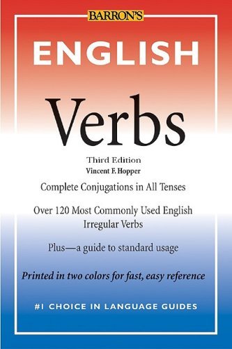 Buy English Verbs (Barron's Verb Series) — BookShops.in