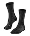 Falke Trekking-socke Tk2 Wo W Calcetines para Senderismo, Mujer, Gris Oscuro, DE: 39-40