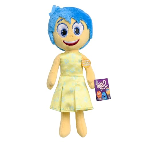 Inside Out 2 Talk It Out Small Plush - Joy, Easter Basket Fillers, Gifts, Presents, Kids Toys for Ages 3 Up by Just Play, Kids Toys for Ages 3 Up by Just Play