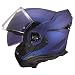 Produktbild LS2, Modularer Motorradelm ADVANT X SOLID Navy Blue, XL
