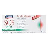 S.O.S Dr Ciccarelli, Crema Pronto Intervento, Riduce Rapidamente ed Efficacemente Rossore, Bruciore e Prurito dalla Pelle, 100% Made in Italy, Dermatologicamente Testato, Tubetto 75 ml
