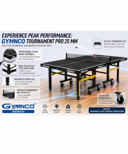 Image of Table Tennis Table (Black)