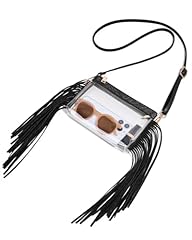 Fringe Embossed Black