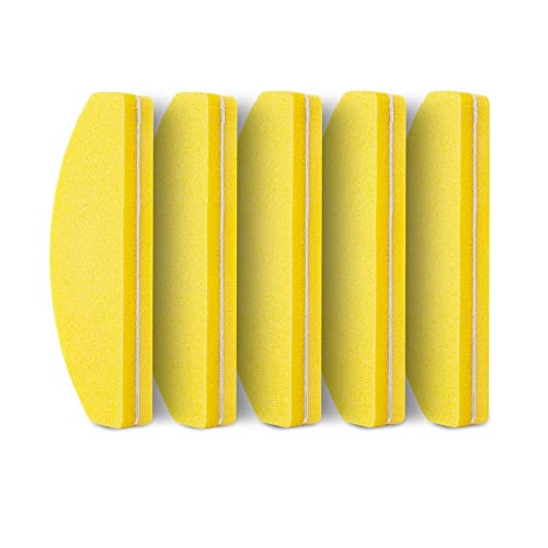Limes à ongles papier de verre jaune et bloc polissoir pour votre routine beauté