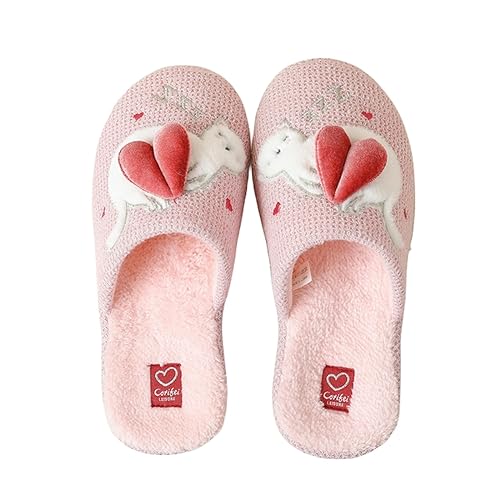 Pantoufles en peluche chaudes pour vos moments de détente à la maison en hiver