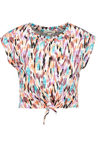 T-shirt fille Garcia à manches courtes en coton rose pour les filles de 4 à 12 ans