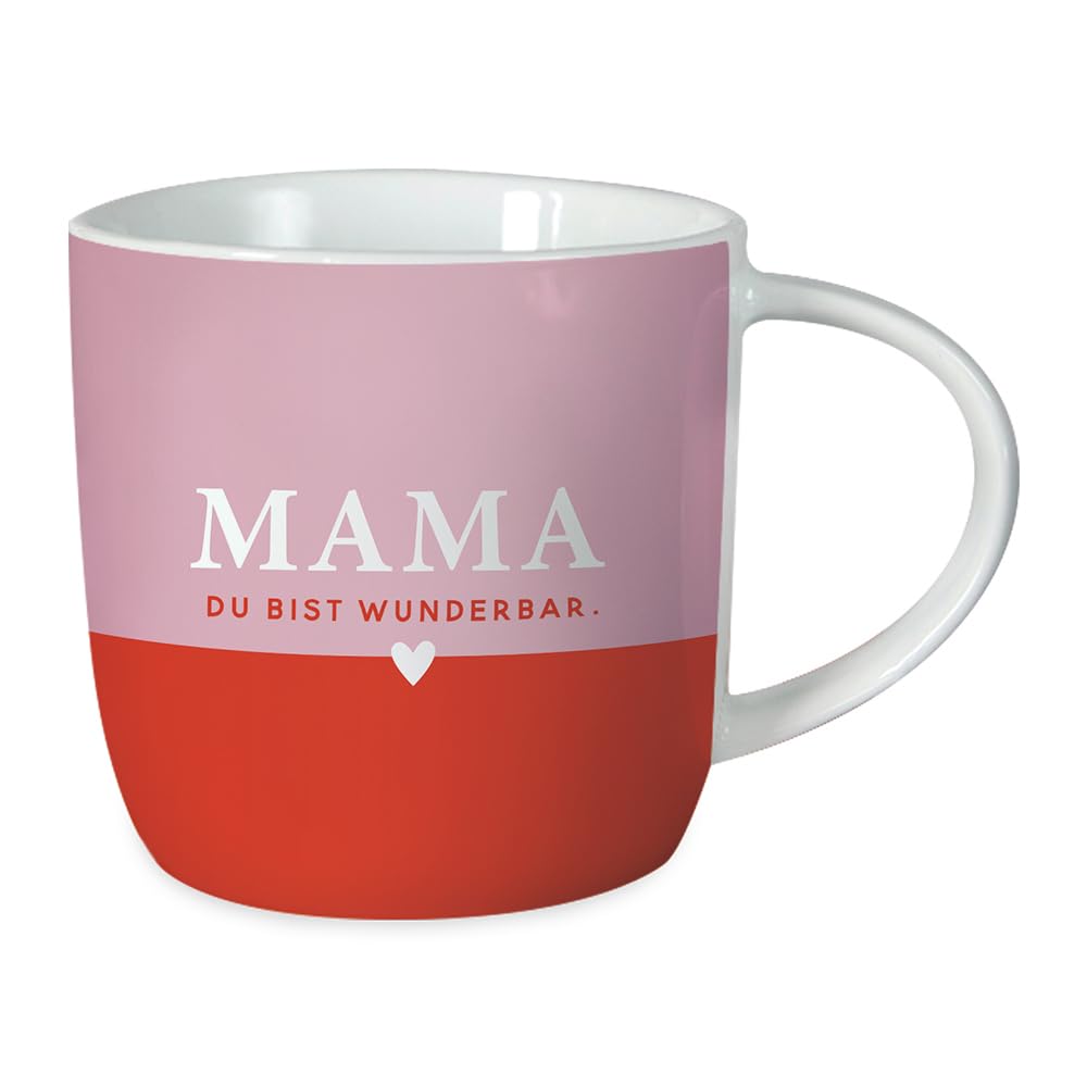 Grafik Werkstatt Coffee Mug 300 ml Porcelain Mama du bist Wunder [German Language]