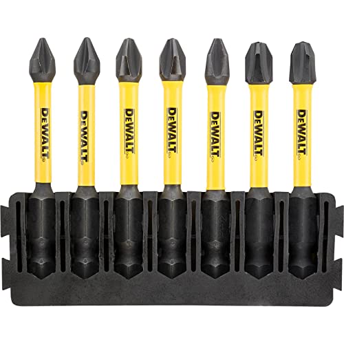DeWalt Juego de 7 puntas de destornillador FlexTorq Phillips