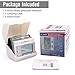 LotFancy Wrist Blood Pressure Monitor for Home Use, BP Cuff, Automatic Digital Blood Pressure Machine, BP Monitor, (5.3”-8.5”), 4 Users, 120 Memory, with Large Screen