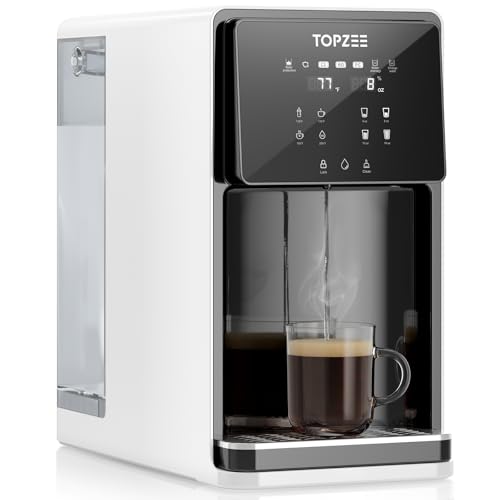 TOPZEE UV Countertop RO Water Filter – 8-Stage, 7L Tank