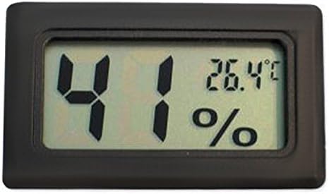 ISO TRADE LCD Digital Thermometer Hygrometer with Probe Aquarium Reptile -50C to +110C 800