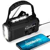 【Multifunktionales Radio 】Dieses Outdoor-Solarradio kann nicht nur zum Hören des Radios verwendet werden, sondern kann auch als Powerbank, Taschenlampe, Leselampe, Kompass und SOS-Alarm verwendet werden. Externe Antenne, Solarpanel, komfortable Handkurbelkurbel. Erfüllt alle Ihre Bedürfnisse und ist der perfekte Begleiter für Notfälle.