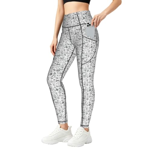 Pantalones de yoga infantiles holgados y elásticos con motivos de videojuegos