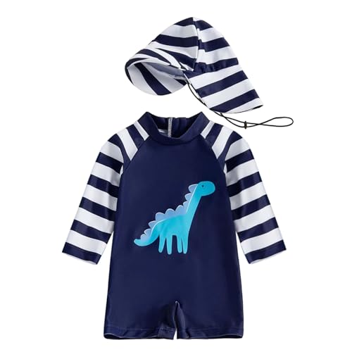 Maillot protection solaire bébé garçon anti-UV à fermeture éclair