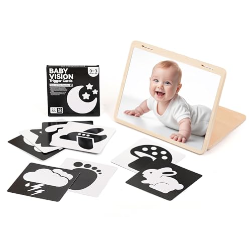 IEATFO Tummy Time Play Set Adjustable Angle, Double-Sided Design,...