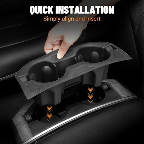 Insertos de portavasos consola trasera para Dodge RAM 2019-2026 miniatura 5