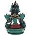DharmaObjects Large Tibetan Green Tara Resin Statue Female Buddha 6