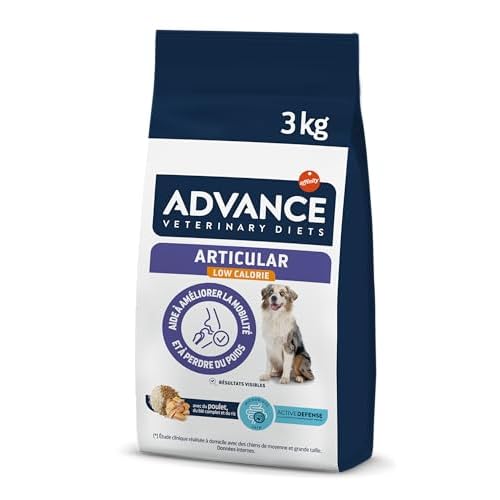 Advance Veterinary Diets Articular Care Reduced Calorie – Croquettes pour Chiens avec des Problèmes articulaires – 3kg