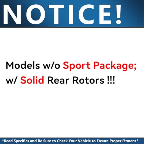 Image of Detroit Axle - Brake Kit for Mercedes-Benz C230 C250 C300 Drilled & Slotted Brakes Rotors and Ceramic Brake Pads Front and Rear Replacement
