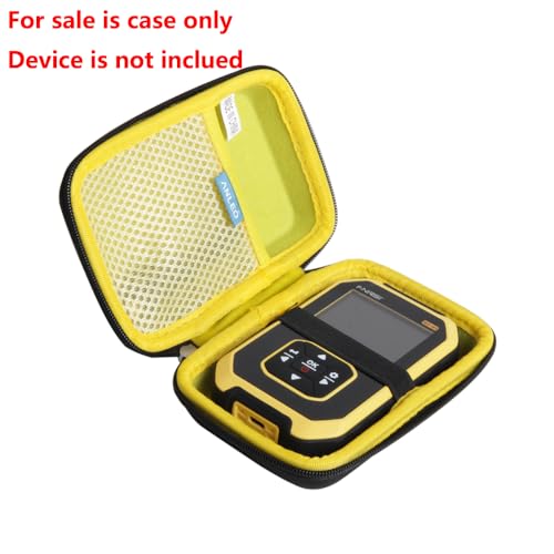 Image of Anleo Hard Travel Case for Geiger Counter Nuclear Radiation Detector (Black+Yellow)