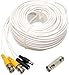 Q-See QS100B | UL Rated E475392 Video & Power Cable | Extend Your Original Camera Cable | Prevent Video Loss & Interference | 100 ft BNC Male Cable with 2 Female Connectors