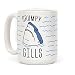 Grumpy Gills Shark 15 OZ Coffee Mug by LookHUMAN