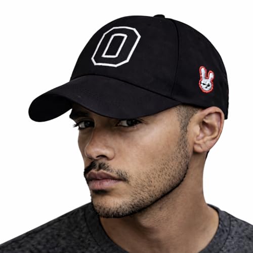 Image of BE SAVAGE Alphabet Printed Cap for Men and Women Stylish Adjustable Baseball Cap Casual Summer Wear