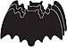 Bat Small Single Color Creative Cut-Outs