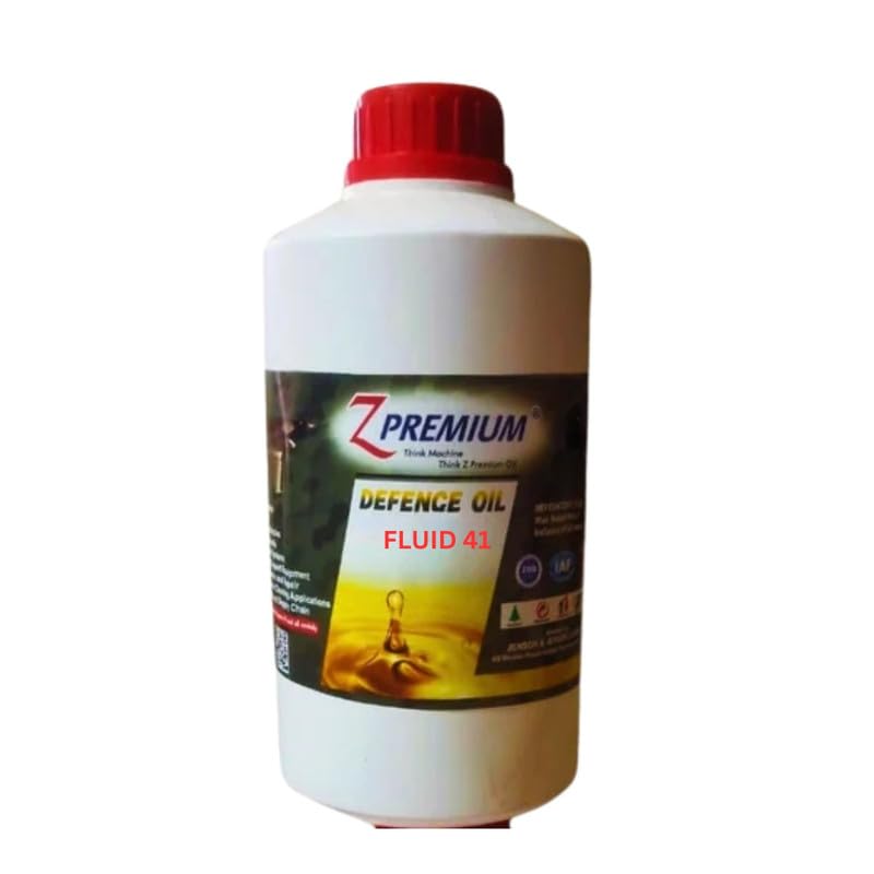 ZPremium Defence Oil Fluid 41 | High Performance Industrial Lubrication Oil for Machinery Gear Systems Bearings Pumps Compressors Heavy Duty Equipment Protection- 1 Litre-picture-29