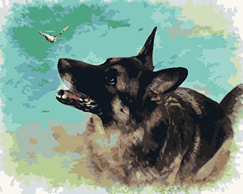 Peinture au diamant chiot un cadeau d'anniversaire personnalisable