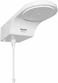 ZAGONEL Ducha Eletrônica Fit, 6800W, 220V, Branco, Sistema Eletrônico com Ajuste de Temperatura