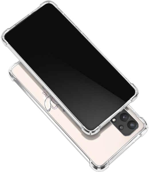 Skinit Clear Phone Case Compatible with Galaxy A32 5G - Officially Licensed Disney Lilo and Stitch Stitch and Angel Design