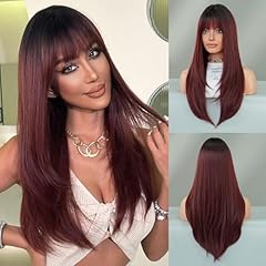 Ombre Red Wig