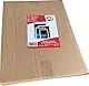 Albyco - A3 Klapprahmen, Klickrahmen, Wechselrahmen, Easy-Click-System - Fotorahmen, Frame, A3 Format - 29,7x42 cm - Profilbreite 19 mm - Aluminium - Entspiegelter Schutzscheibe, Befestigungsmaterial