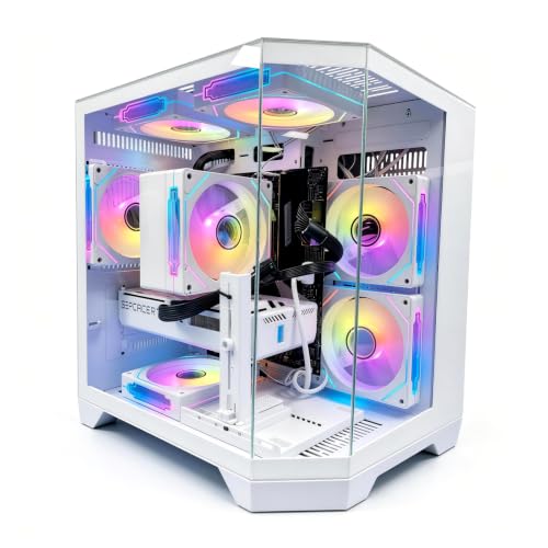 Image of LXZ Prebuilt Gaming PC Ryzen 7 8700F RTX 5060 16GB DDR5 1TB SSD