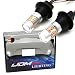 iJDMTOY (2) 28-SMD Red/White LED Backup Reverse Light/Rear Fog Lamp Conversion Compatible With 2016-up Mazda MX-5 ND
