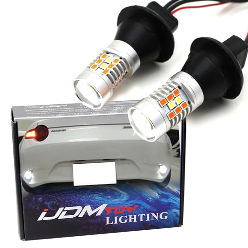iJDMTOY Lámpara LED trasera roja/blanca para Mazda MX-5 2016+ miniatura 1