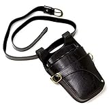 グッドライフEXPRESS シザーケース バック 5丁収納タイプ 美容師 トリマー 高耐久PU GLEブランドパッケージ品 GLE627 (ブラック)