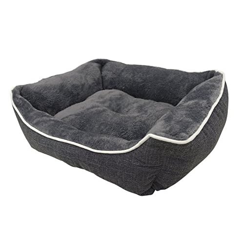 Nobby Komfortbett eckig Classic "ARNO" grau L x B x H: 52 x 41 x 16 cm