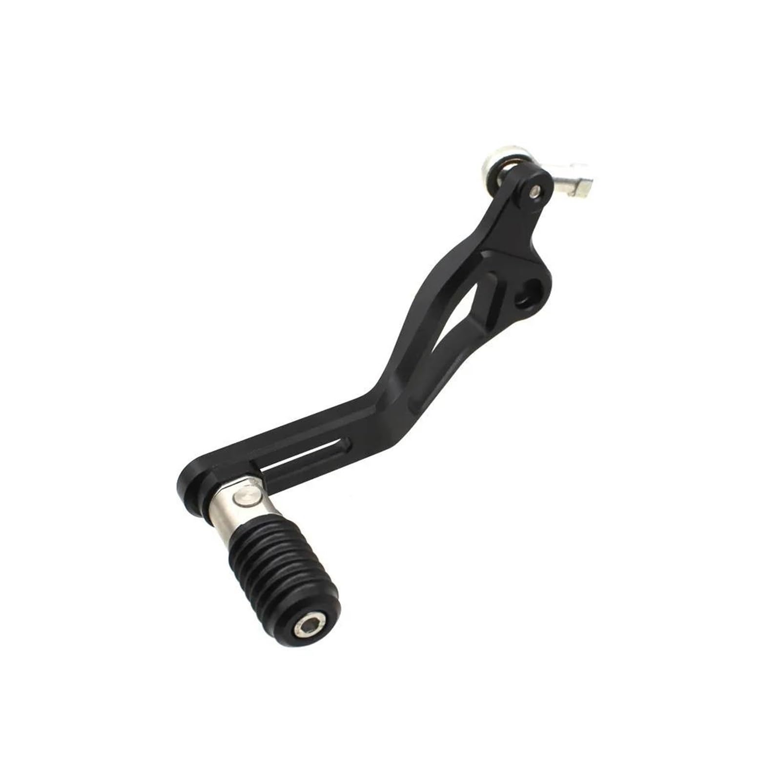 2 Black For Z400 Z500 Ninja400 Ninja500 Aluminum Adjustable Folding Gear Shifter Shift Pedal Lever Motorcycle(2 Black)