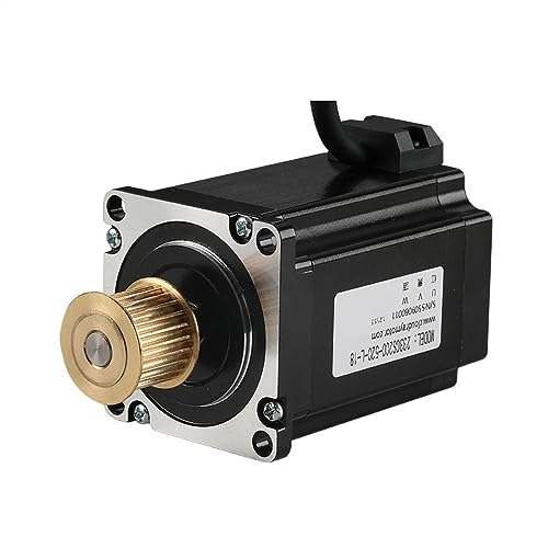 ZKLGS Stepper Motor, Nema 23 Stepper Motor 3 Phase 2.0N.m 5.2A with GEAR 1.8m Cable for CNC Router Engraving Milling Mac