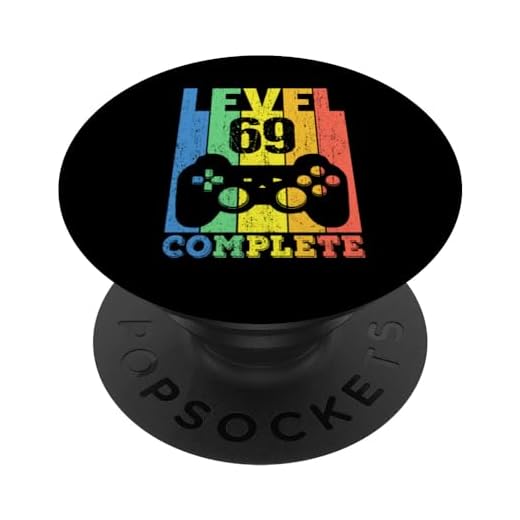 Libro de visitas de 69 cumpleaños para hombre y mujer, diseño de 69 años de 1953 PopSockets PopGrip Intercambiable